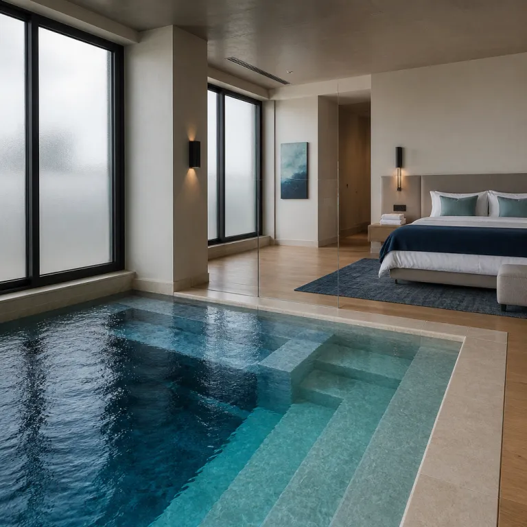 Elegant escapes with in room private pool hotels for discerning travelers