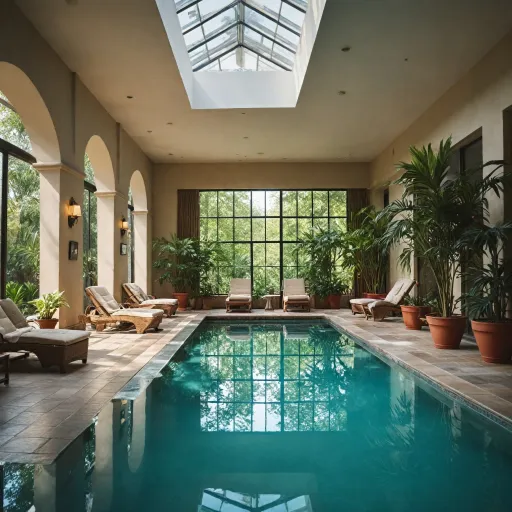 Where to book hotels with indoor pools for a luxury stay