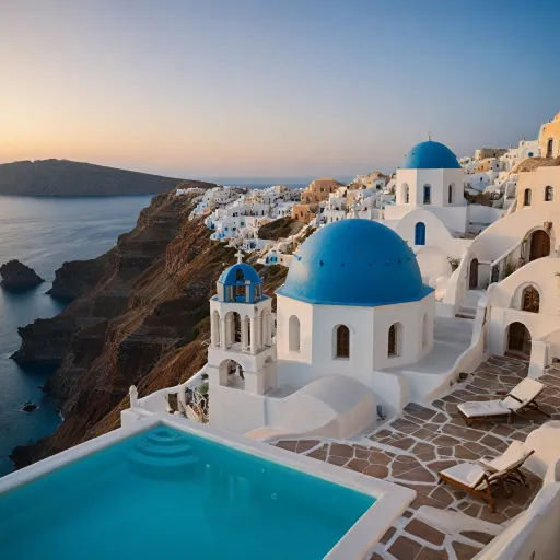 Where to stay in Santorini: a guide to luxury hotels with indoor pools and breathtaking views