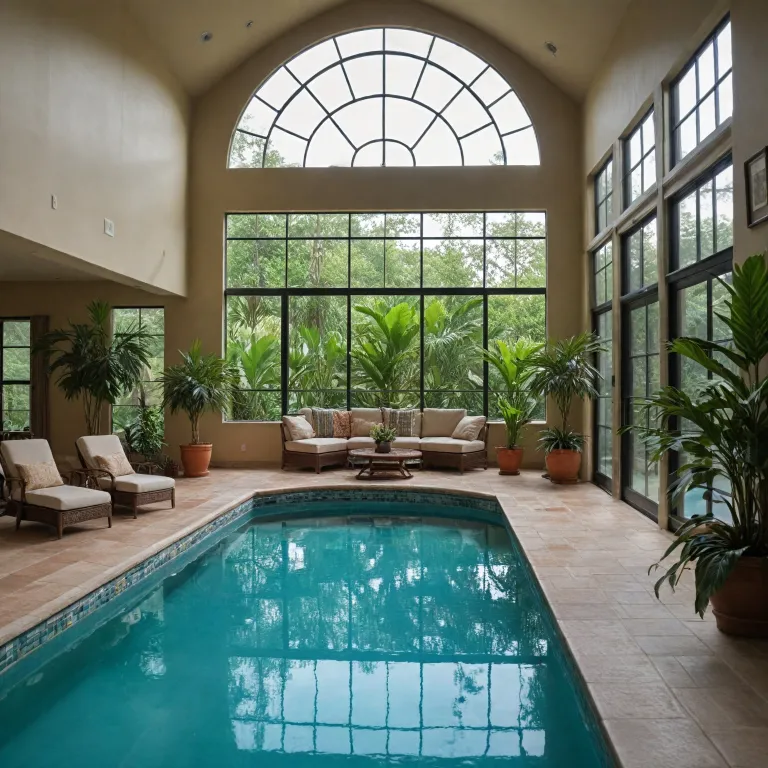 Experience the ultimate vacation with a house with indoor pool for rent