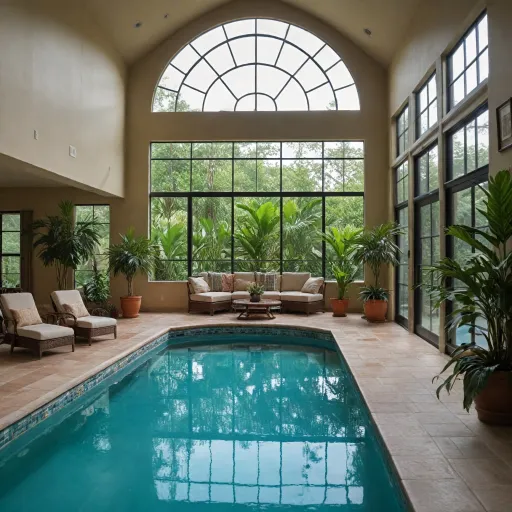 Experience the ultimate vacation with a house with indoor pool for rent