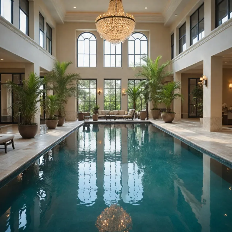 Hotel elite experiences with indoor pools for refined stays