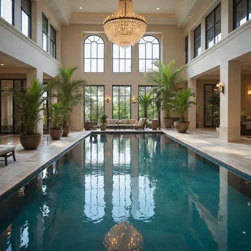 Hotel elite experiences with indoor pools for refined stays