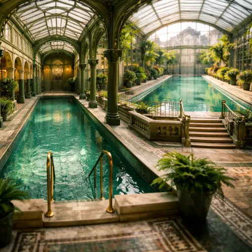 Indoor pool hotels in London: from Victorian bathhouses to rooftop lanes