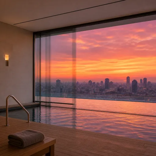 Indoor pool hotels above the skyline: the best high-floor city swims from Tokyo to Manhattan